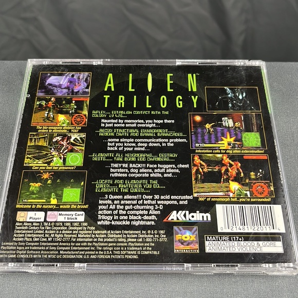 PlayStation 1 | Alien Trilogy Greatest Hits - Picture 4 of 7